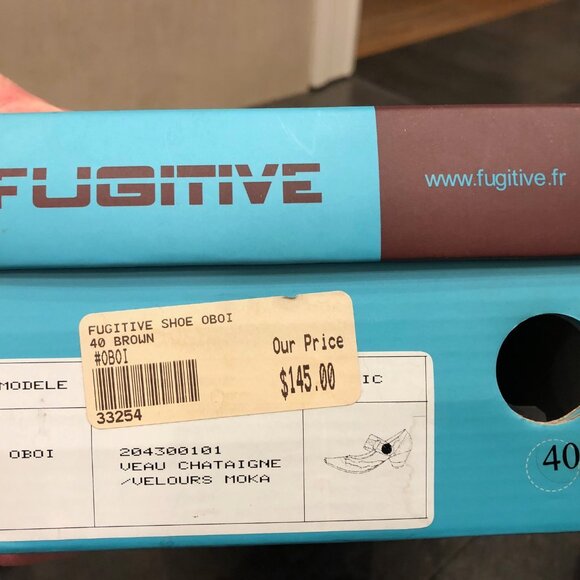 Fugitive leather & suede shoes - Picture 5 of 5